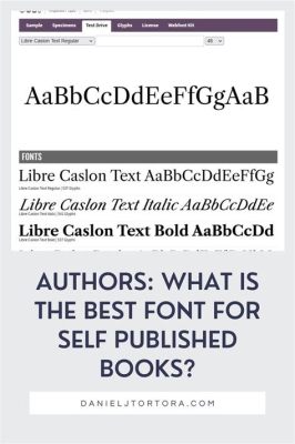 What Font Do Authors Use for Books: A Multi-layered Discussion